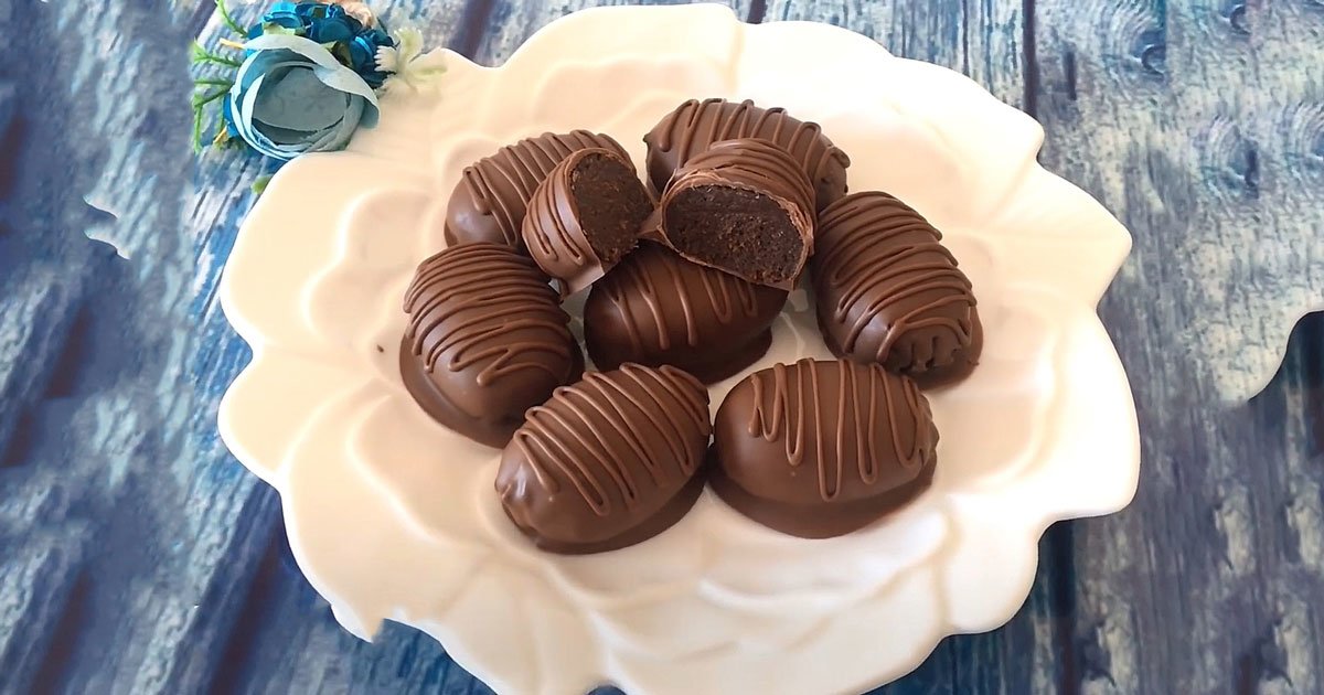 3 Malzeme İle 4 Dakikada Enfes Çikolatalı Bonbonlar Yapın