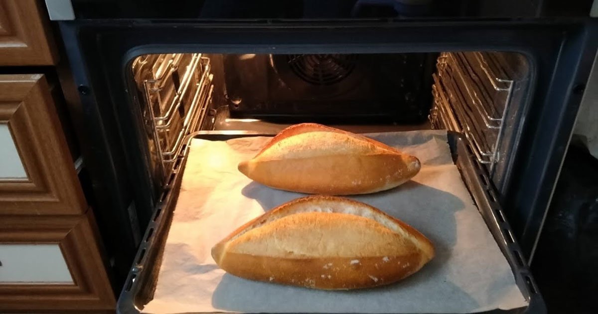 Ankastre Fırında Ekmek Yaptım, Fırın Ekmeği Gibi Oldu